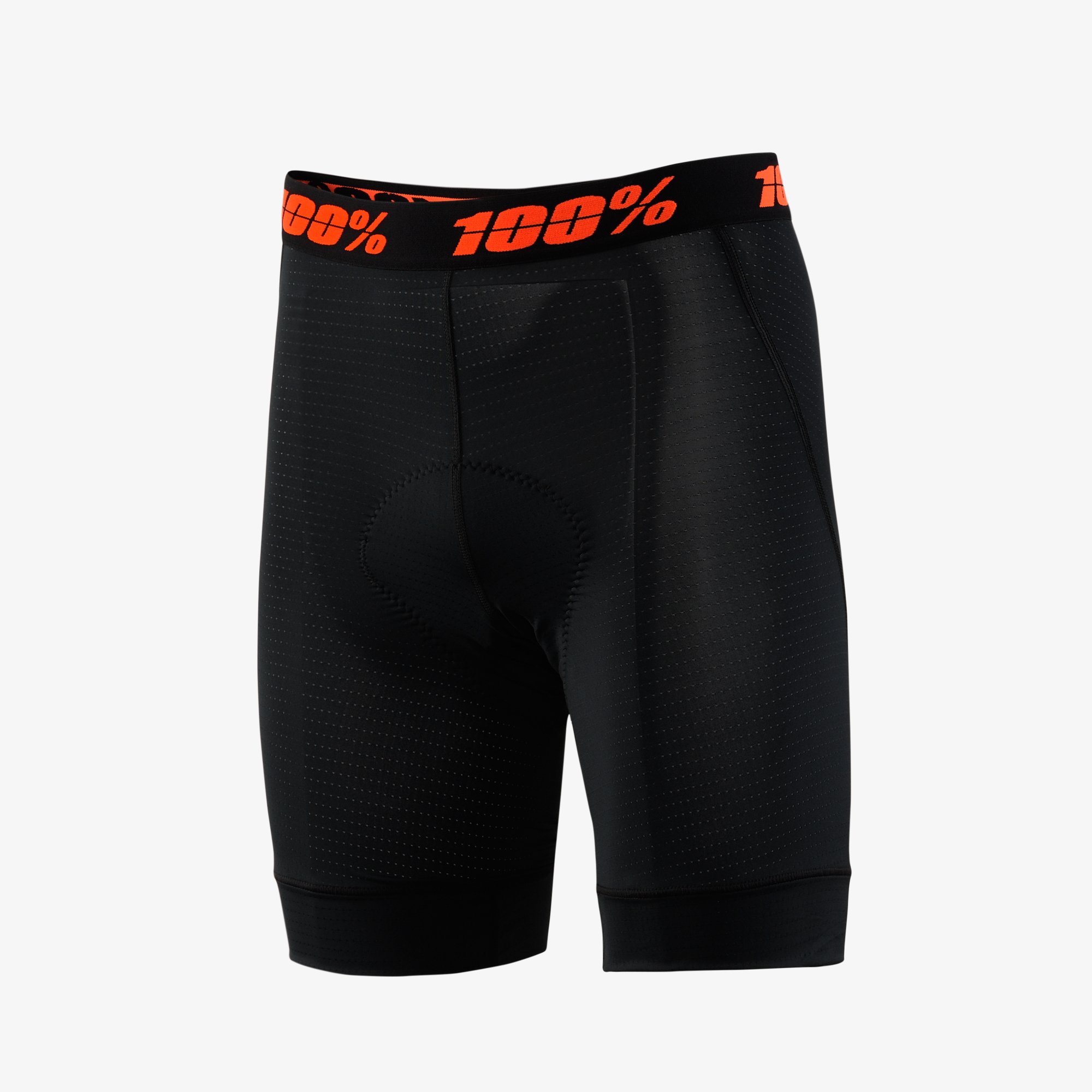 100% bokserki rowerowe juniorskie z wkładką crux liner black sto-49903-001-22 - Rozmiar: XL