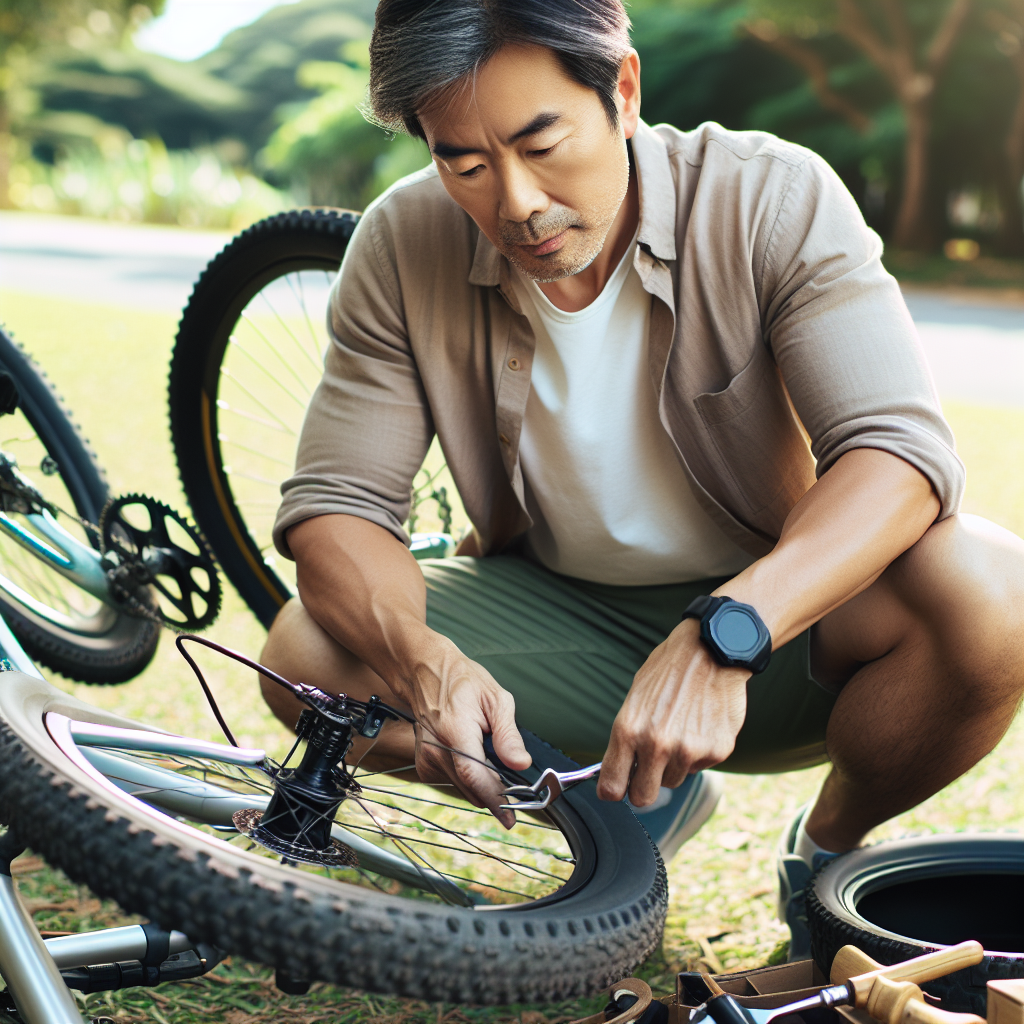 Jak wymienić oponę w rowerze?